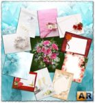 Wedding background frame images