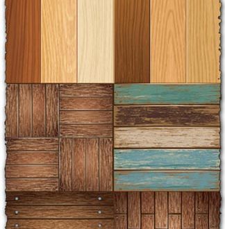 Wooden vector textures