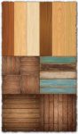 Wooden vector textures