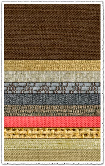 Woven straw jute textures