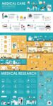 Medical health care vector infographics