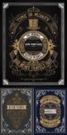 Old school beverage labels vectors