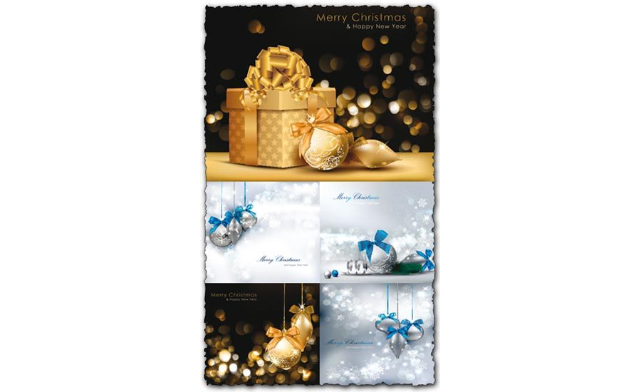 Christmas greetings in vector mode